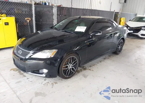 2010 Lexus Is 250C from USA, damaged, VIN JTHFF2C22A2513014